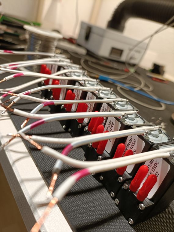 Die Vakuumpumpen.